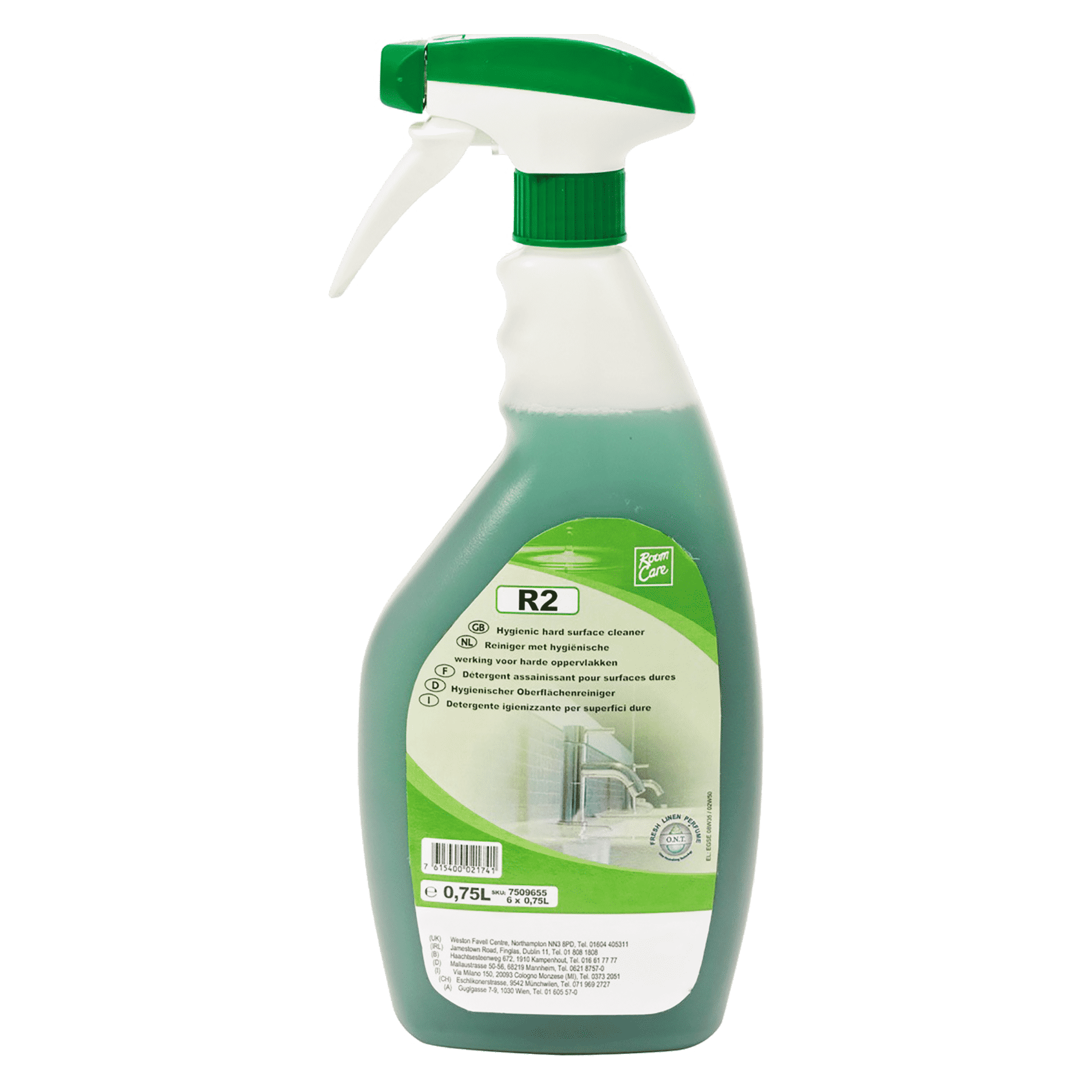 Diversey Room Care R2, 750ml - лужний засіб для миття ванн, кахелю